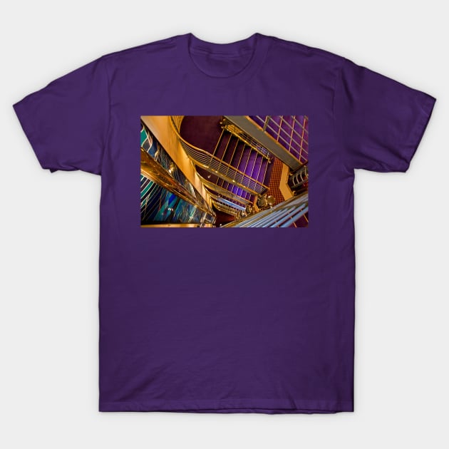 Cruise ship. Stairs. T-Shirt by vadim19